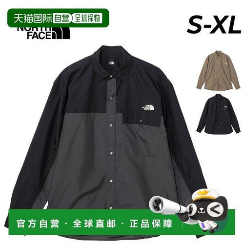日本直邮THE NORTH FACE 男士长袖衬衫 THE NORTH FACE L/S Nupts
