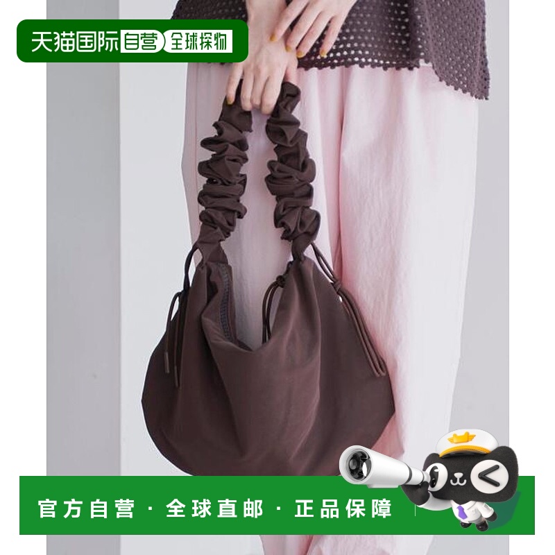 1h可退 日本直邮coen 【新素材】褶皱手提包托特包单肩包饺子包