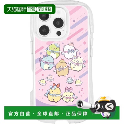 【日本直邮】Gourmandies 角落生物 iPhone16 Pro 透明壳 SMK-197