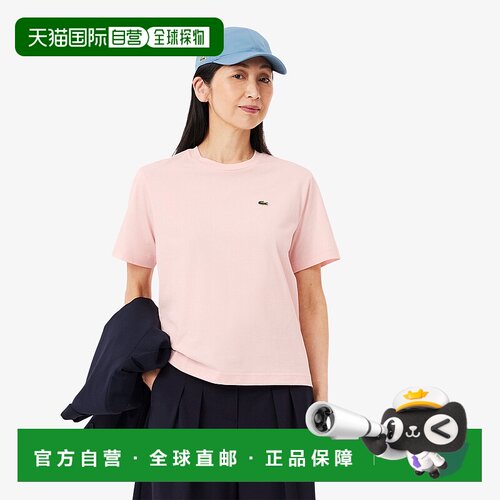 日本直邮【日本直邮】LACOSTE法国鳄鱼女款T恤TF7215-ADY