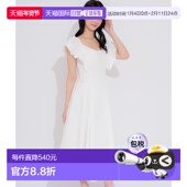 N05236EW017513 日本直邮Noela 2WAY褶边足球连衣裙