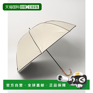 35425990126新款 1h可退 日本直邮because女士晴雨兼用竹柄伞