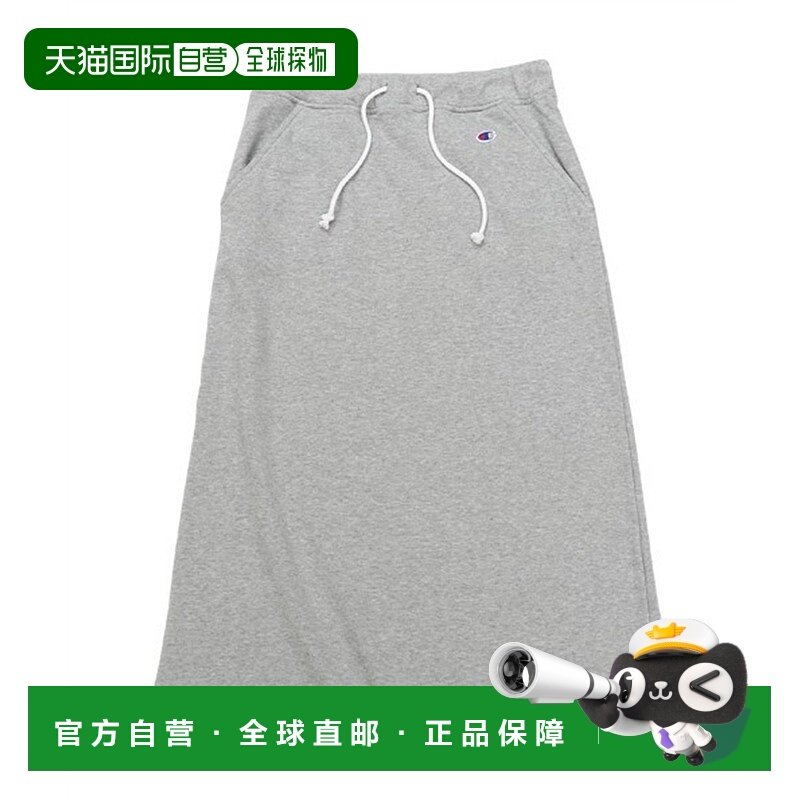 日本直邮Champion FW24 徽标系带两侧口袋长款休闲长裙 女款 牛津