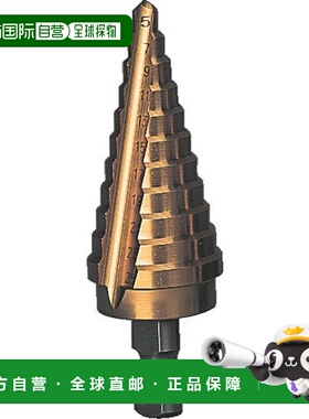 【日本直邮】TRUSCO 阶梯钻 2片刀片钛涂层 5~25mm 段数11 NMS-25