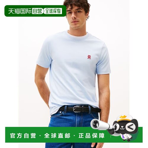 日本直邮TOMMY HILFIGER Monogram Logo T恤短袖男装女装