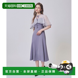 1h可退 日本直邮Swingle 女装 蕾丝波蕾若套装连衣裙 半透明设计