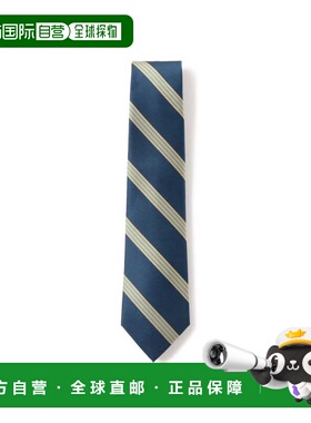 1h可退 日本直邮FITZGERALD 男士 真丝条纹领带 21553727107