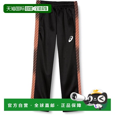 【日本直邮】亚瑟士 运动裤 2031D905 黑色/闪光珊瑚色