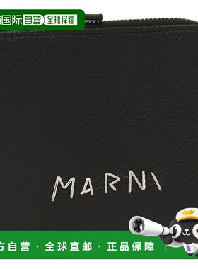 日本直邮Marni 零钱包 男女通用 黑色零钱包 MARNI PFMI0095Q0 P6