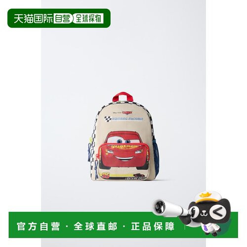 日本直邮CARS 迪士尼皮克斯汽车总动员双肩包背包书包