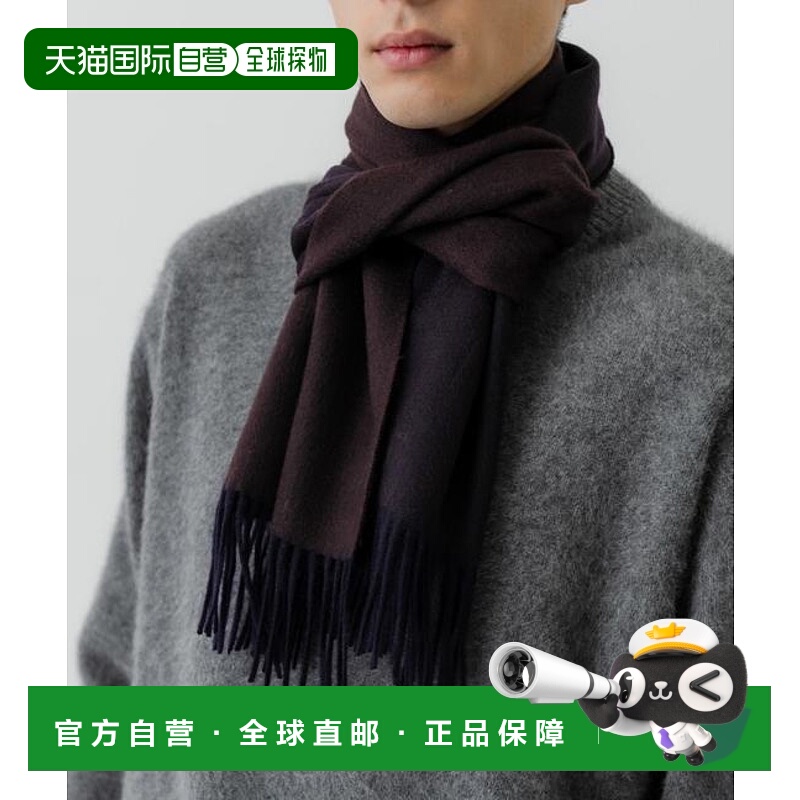 1h可退 日本直邮官方授权 URBAN RESEARCH 双面羊绒围巾