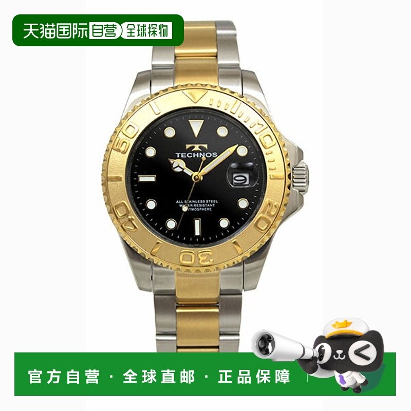 日本直邮T9C29GB TECHNOS 100周年纪念男士手表
