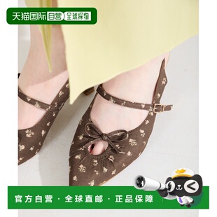 1h可退 日本直邮Oriental Traffic 女士 尖头系带穆勒泵鞋 61114