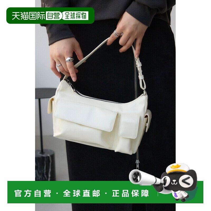 日本直邮MOUSSY 单手柄外口袋包 单手柄外口袋包