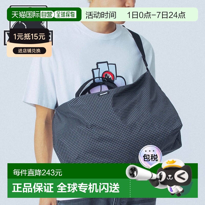 日本直邮XLARGE 防撕裂双向单肩包 101251053008 SS25 防撕裂双向