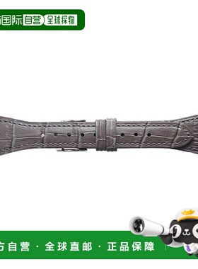 日本直邮RWK530GU Bambi 适用于 Apple Watch灰色皮革表带