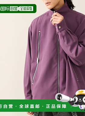 1h可退 日本直邮JUNRed 男士立领双拉链外套 2025AANL75050