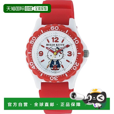 【日本直邮】CITIZE西铁城男女款Q&Q手表Hello Kitty皮带可爱VQ75
