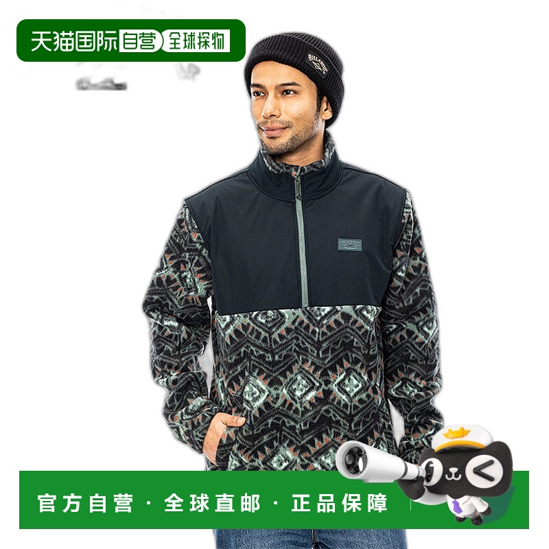 日本直邮BILLABONG 半拉链夹克 BOUNDARY RE-ISSUE 男士 BE012032