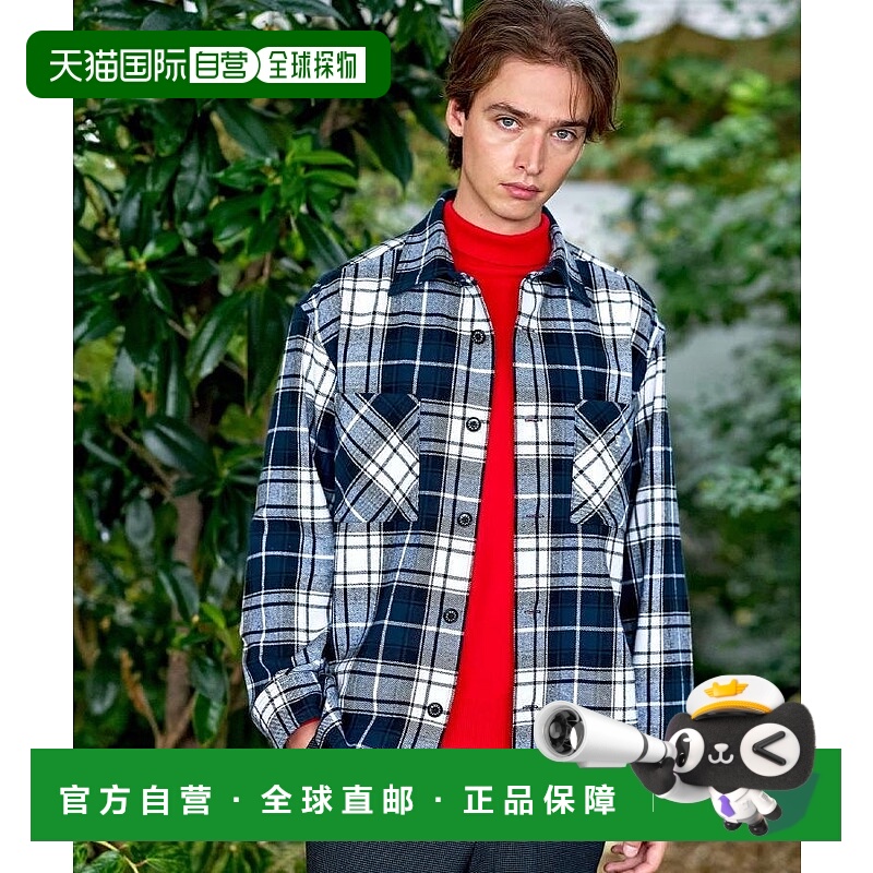 日本直邮DRESSTERIOR 格子花纹CPO衬衫夹克