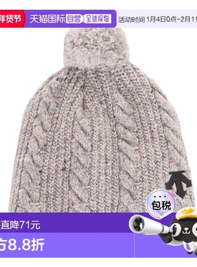 日本直邮DESCENTE-Descente（儿童）初级针织帽DWDWJC63 MGY 针织