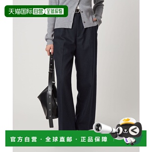 relaxing label 女装 宽松直筒 高腰 1h可退 西裤 日本直邮green