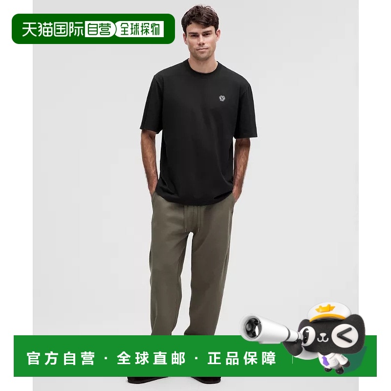 1h可退 日本直邮Lululemon 厚重棉质平纹针织短袖衬衫 *City Grap