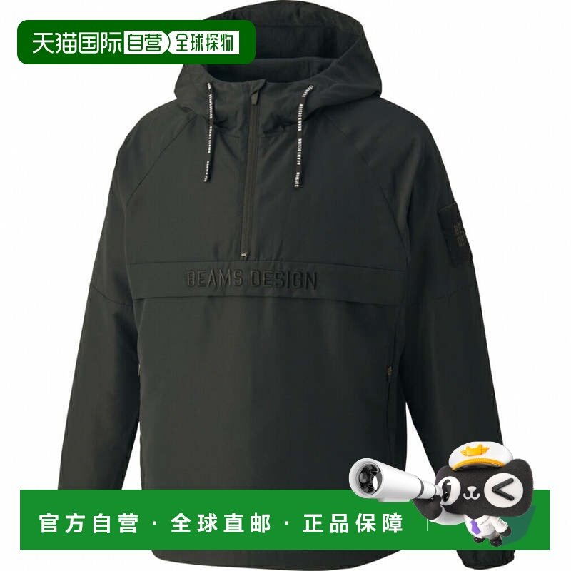 日本直邮ZETT 男士棒球长袖防风半拉链保暖夹克 BOW72302 黑色,运动服/休闲服装,运动茄克/外套,淘宝优惠券,粉丝福利购,淘宝优惠卷