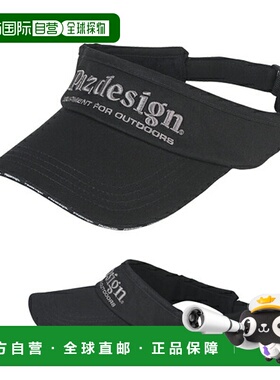 日本直邮Pazdesign 帽子 PHC-078 3D 标志遮阳帽 黑色 F