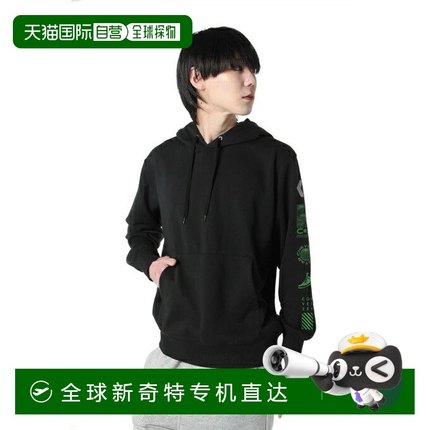日本直邮日本直邮 CONVERSE 男士Vertical PT加绒连帽卫衣 [40200