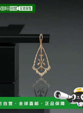 日本直邮日潮 agete 阿卡朵K5 钻石项链坠单只吊坠