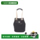 日本直邮中古Prada普拉达女包A级95新Bucket菜篮子尼龙单肩包黑色