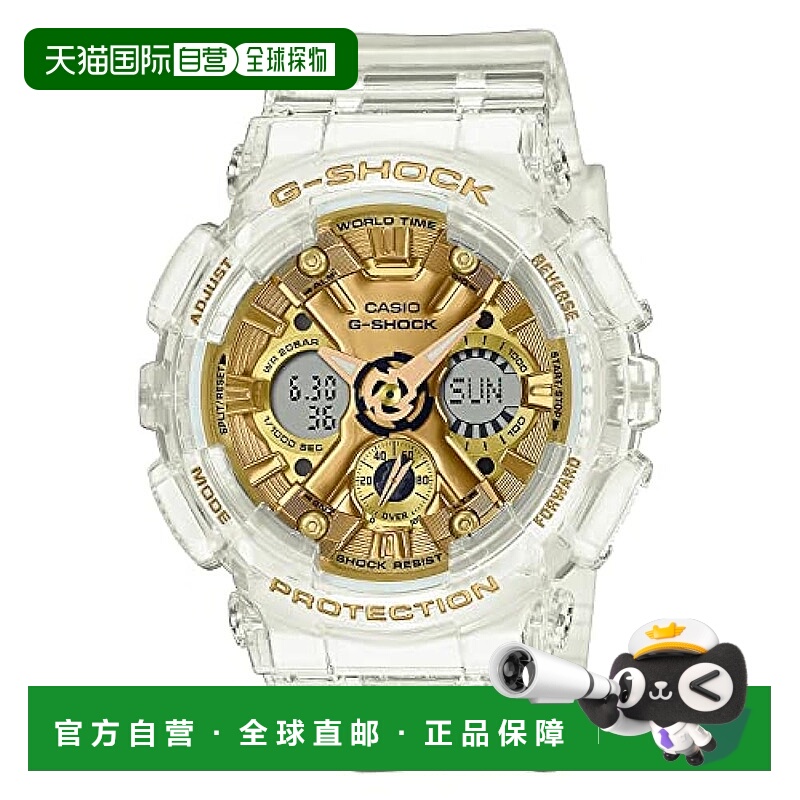【日本直邮】G Shock卡西欧 手表 女款 透明镂空表带 GMA-S120SG-