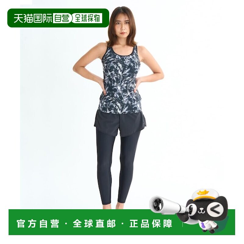 日本直邮Roxy Fitness DO YOUR BEST 女士两用健身泳衣 [21679616