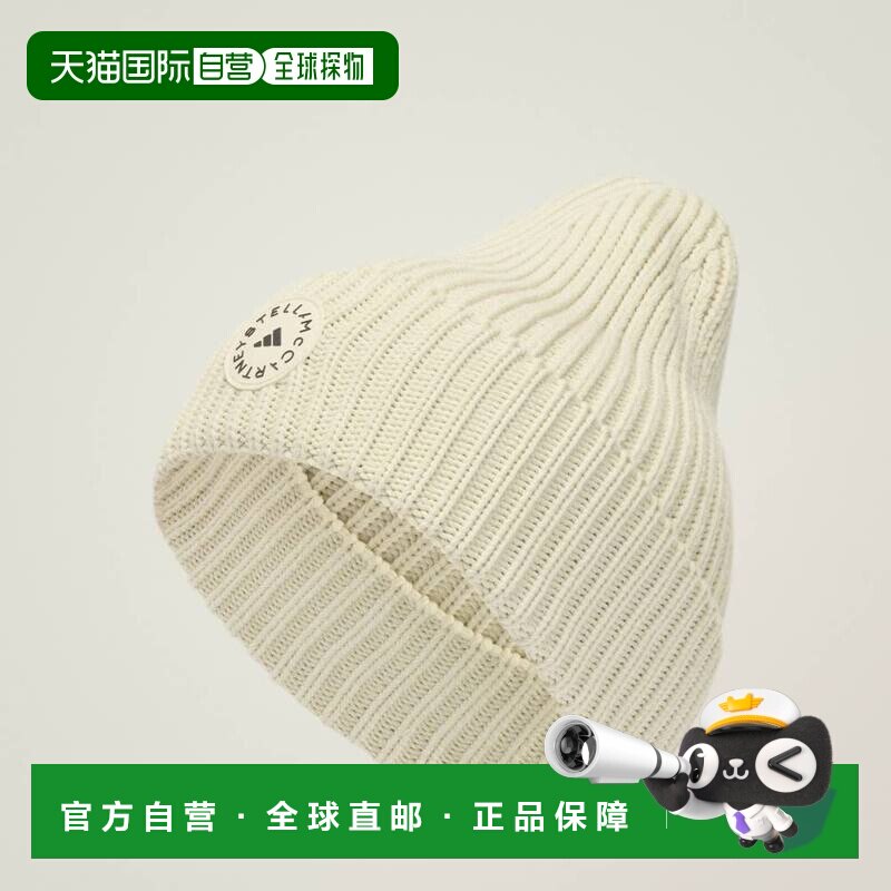 日本直邮Adidas/阿迪达斯休闲时尚品牌标识帽子女款绒线帽 JY4193图片