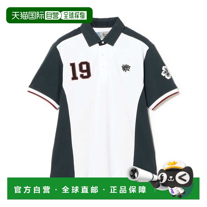 日本直邮BEAMS T 男士 全棉运动风POLO衫 19数字【付后1h可退】