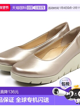 日本直邮FIRST CONTACT 坡跟鞋浅口鞋女士 低跟 小号 大号 39600