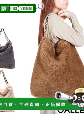 日本直邮VIOLAD'ORO 女士大号 A4 尺寸托特包VIOLAd'ORO 毛皮托特