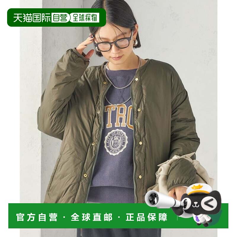 日本直邮SHIPS特别定制 TAION 可手洗双面多穿羽绒夹克 橄榄色