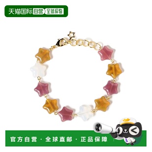 女士星星图案玻璃手链 BEAMS 61441889672 日本直邮Ray 1h可退