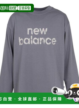 日本直邮New Balance AMT53172CAS男士速干运动长袖T恤