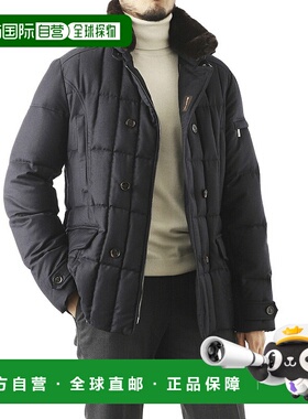 日本直邮穆雷 MOORER 羽绒服男士大尺寸 siro l blu SIRO-L