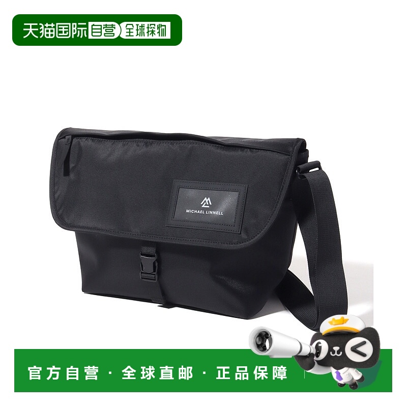 1h可退 日本直邮MICHAEL LINNELL男女通用反光 flap肩背包 约8.5L