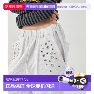 1h可退 日本直邮WHO'S WHO gallery 女装 宽松哈比姆设计休闲裤