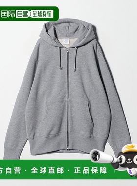 1h可退 日本直邮LOOPWHEELER x LOWERCASE 男装 舒适宽松连帽卫衣