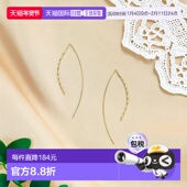 均码 日本直邮日潮 银色精致 限定款 金色耳环黄色 agete 阿卡朵