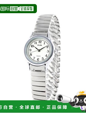 日本直邮精工阿尔巴石英女士手表品牌 AQHK439 SEIKO ALBA x 银子