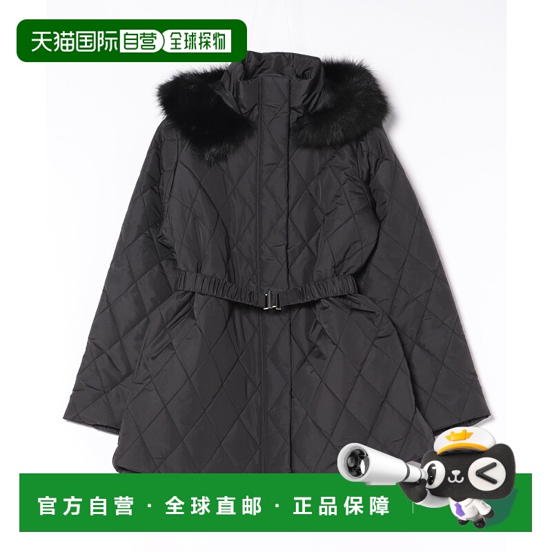 1h可退 日本直邮tocco closet 女装 加厚中棉外套 宽松短款半拉链