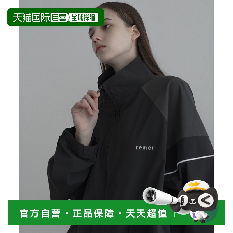 1h可退 日本直邮remer 男女款配色拼接设计休闲运动夹克 RR000000