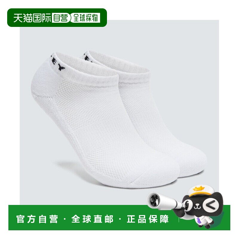 日本直邮OAKLEY 男女同款3P无露边袜 3双装 运动休闲短袜 吸湿速